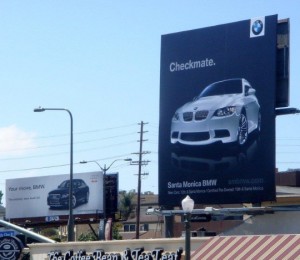 BMW and AUDI Billboard