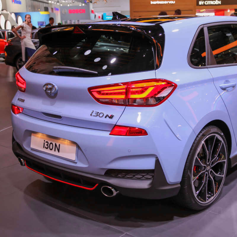 Hyundai i30 N back