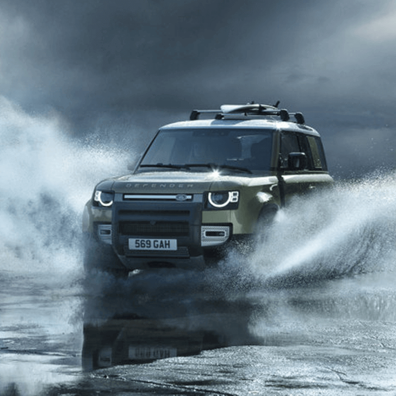 Land Rover Defender 2020 In Water