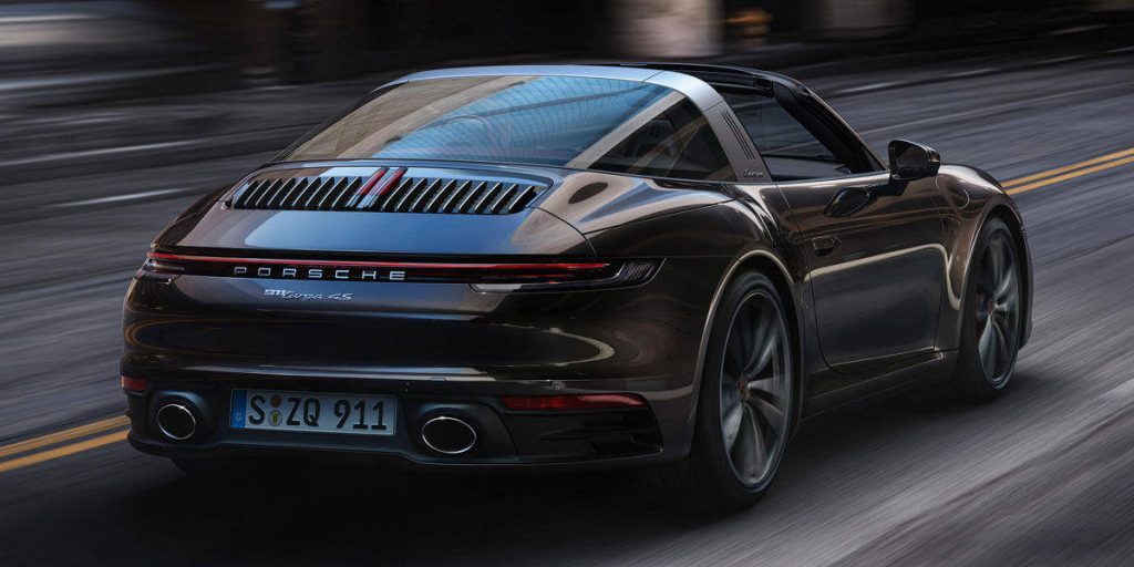 Porsche 911 Targa back