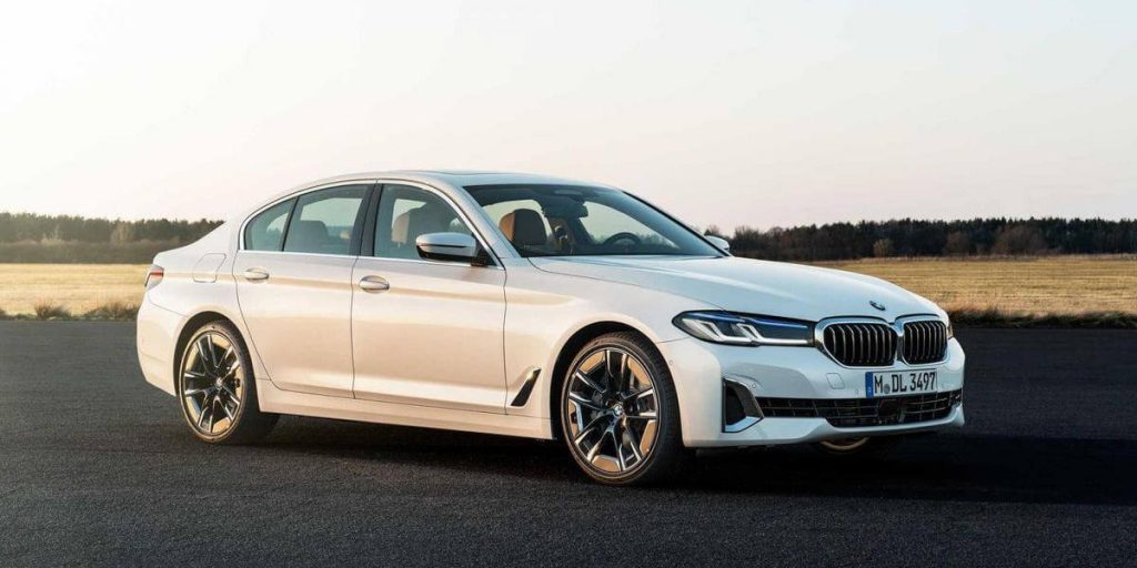 BMW 5 Series Facelift front