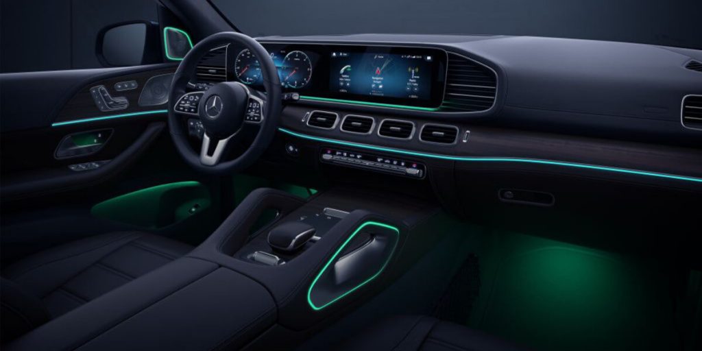 GLE interior