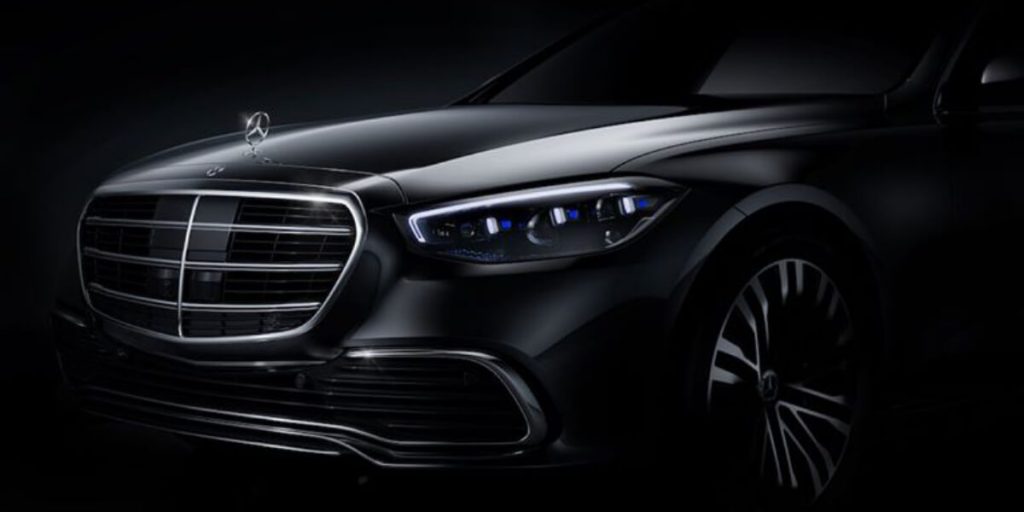 Mercedes-Benz S-Class face teaser