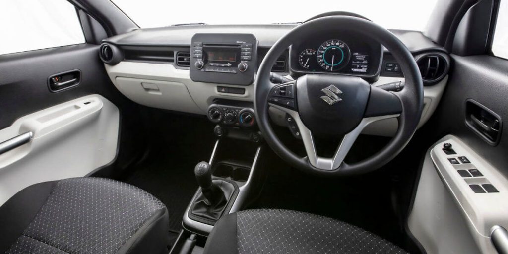 Suzuki Ignis facelift update 2020 SA interior