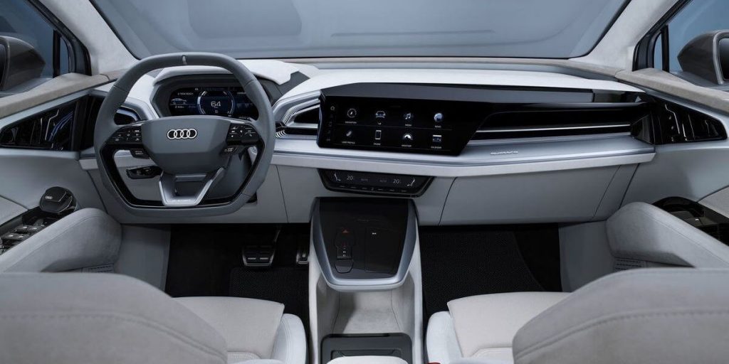 Audi Q4 Sportback e-tron concept interior