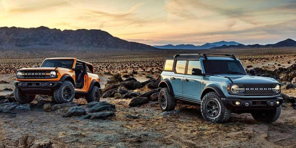 Ford Bronco 2021 2-door 4-door