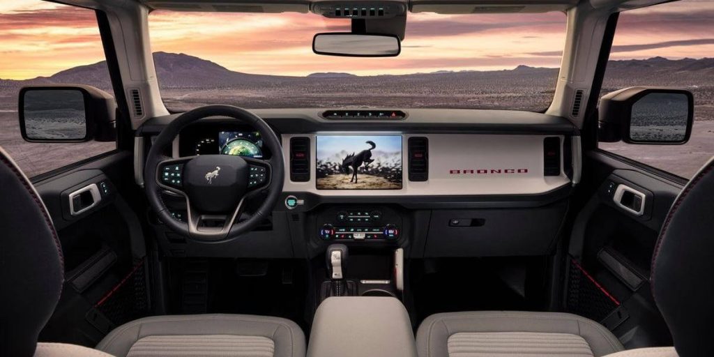 Ford Bronco 2021 interior
