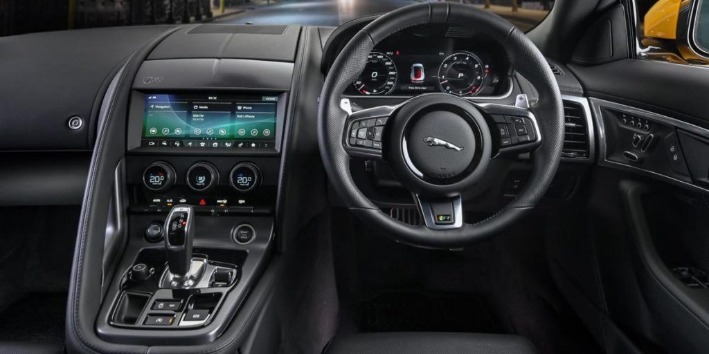 2020 Jaguar F-Type interior