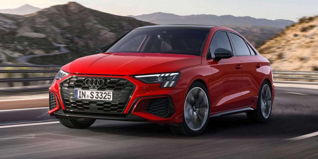 2021 Audi S3 front