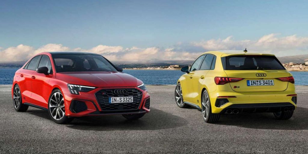 2021 Audi S3 sedan and Sportback