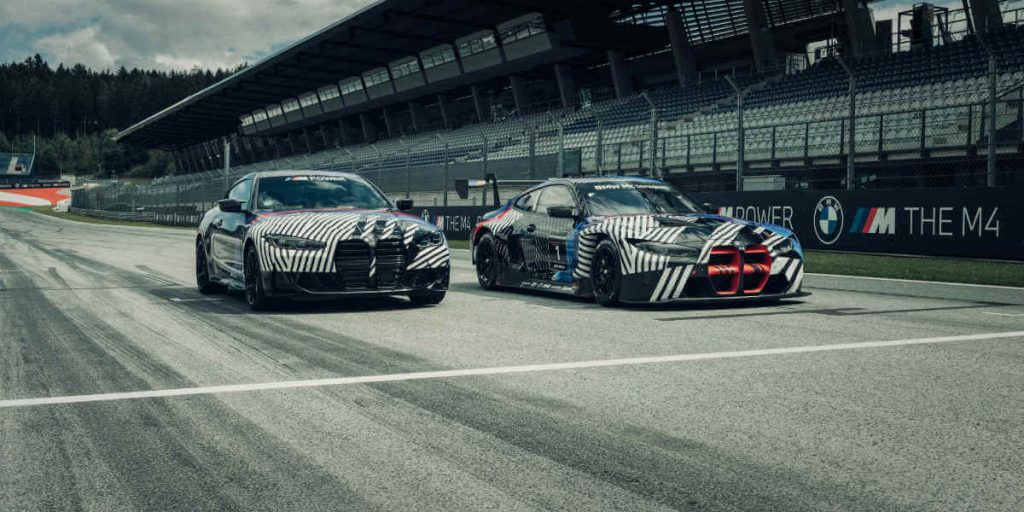 BMW teases the new M4 coupé & race