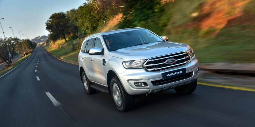 New Ford Everest XLT 4x4 front