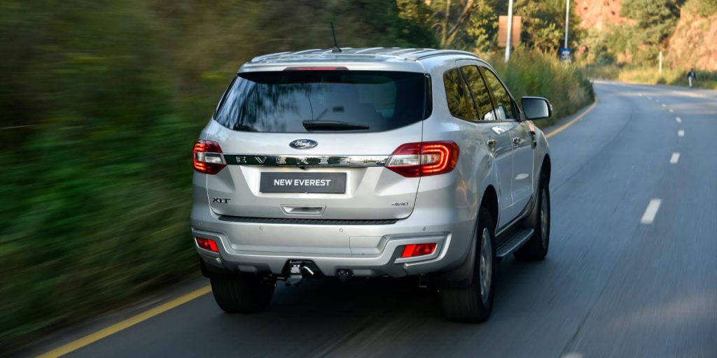 New Ford Everest XLT 4x4 back