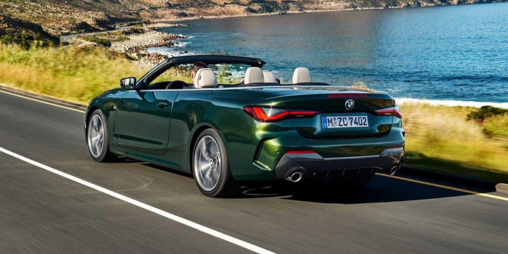 BMW 4 Series convertible rear