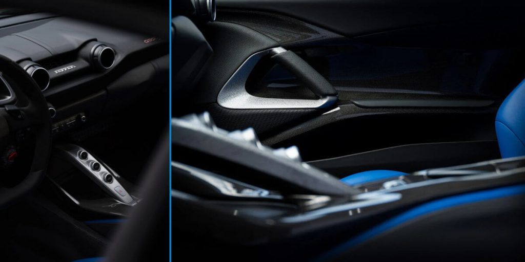 Ferrari Omologata interior