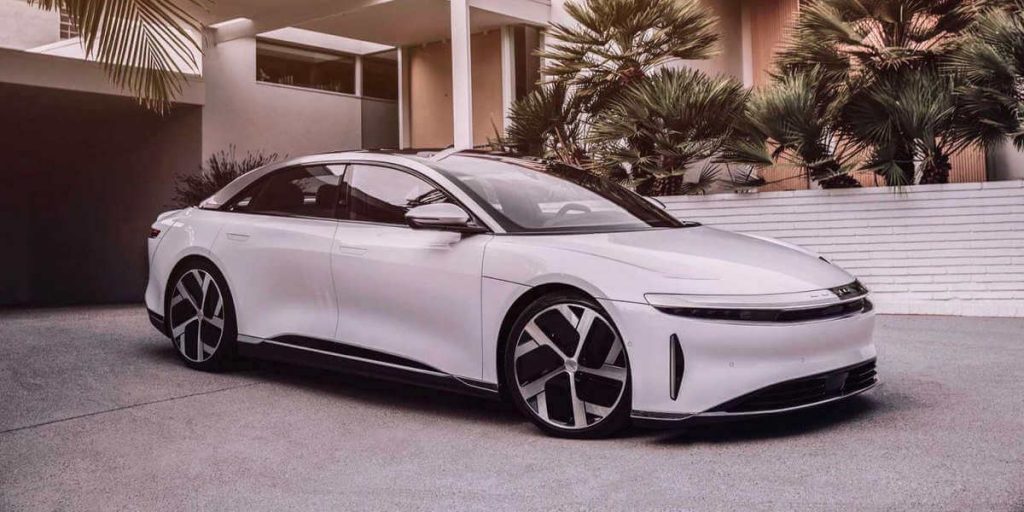 Lucid Air front