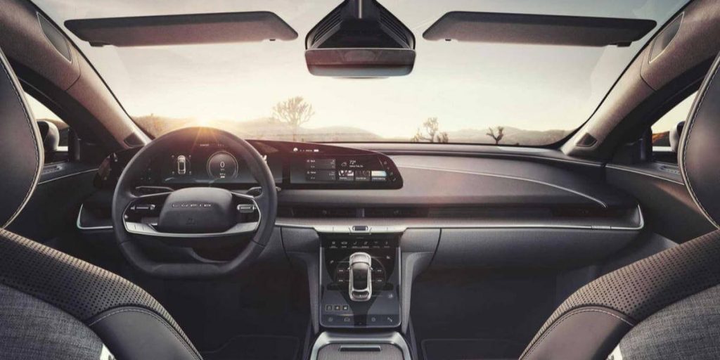 Lucid Air interior