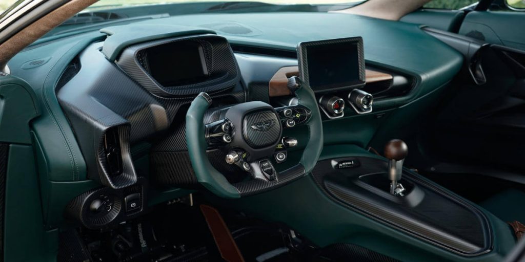 Aston Martin Victor interior