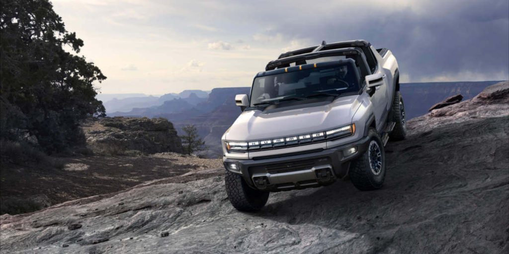 GMC Hummer EV front