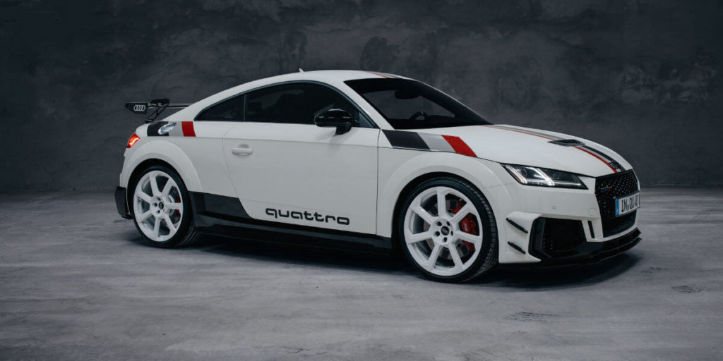 Audi TT RS 40 Years Edition side