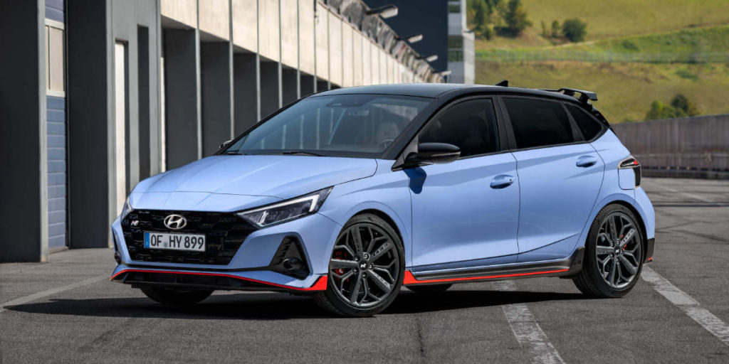 Hyundai i20 N front