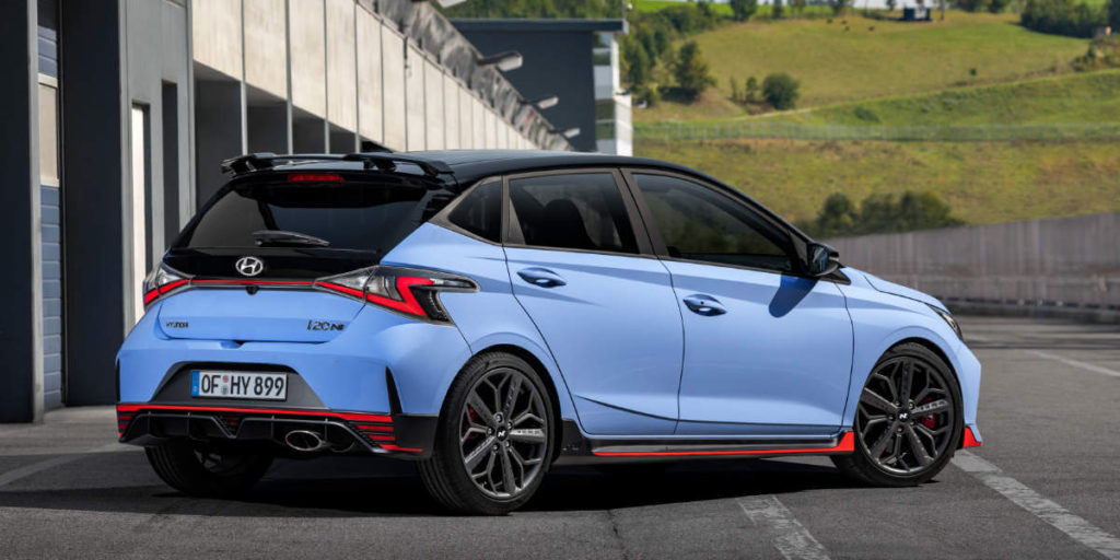 Hyundai i20 N rear