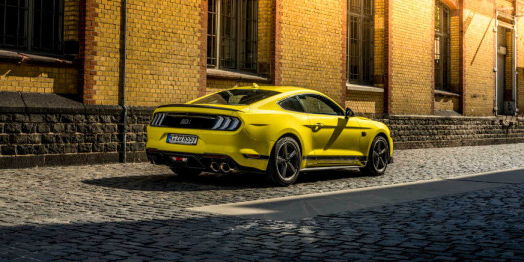 Ford Mustang Mach 1 Europe rear
