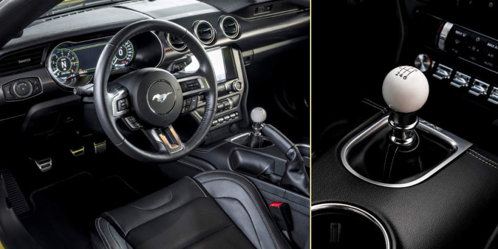 Ford Mustang Mach 1 Europe interior