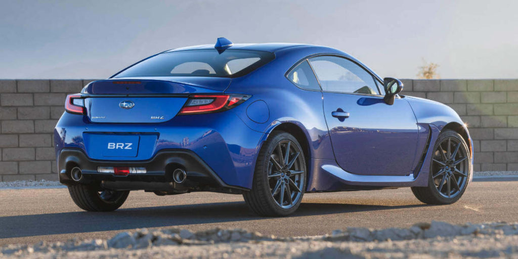 2022 Subaru BRZ rear