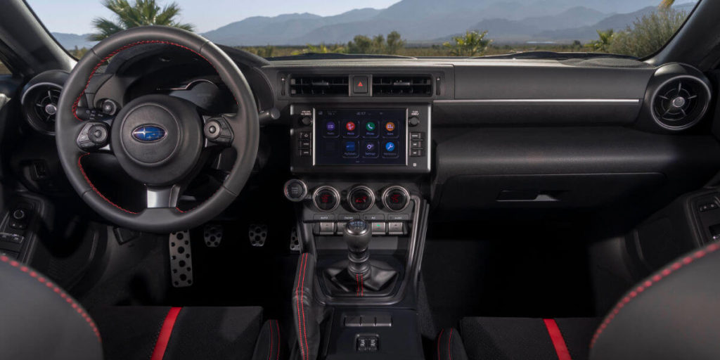 2022 Subaru BRZ interior