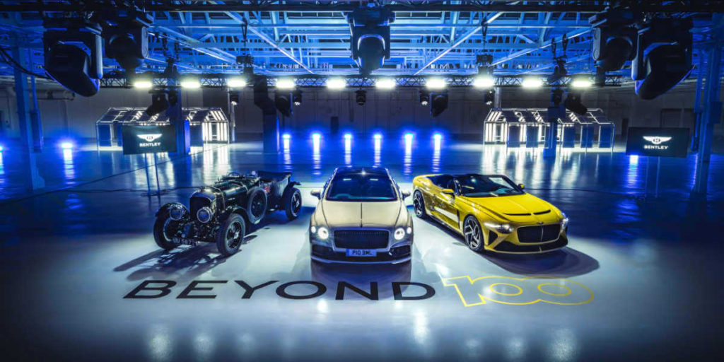Beyond100 fully electric Bentley