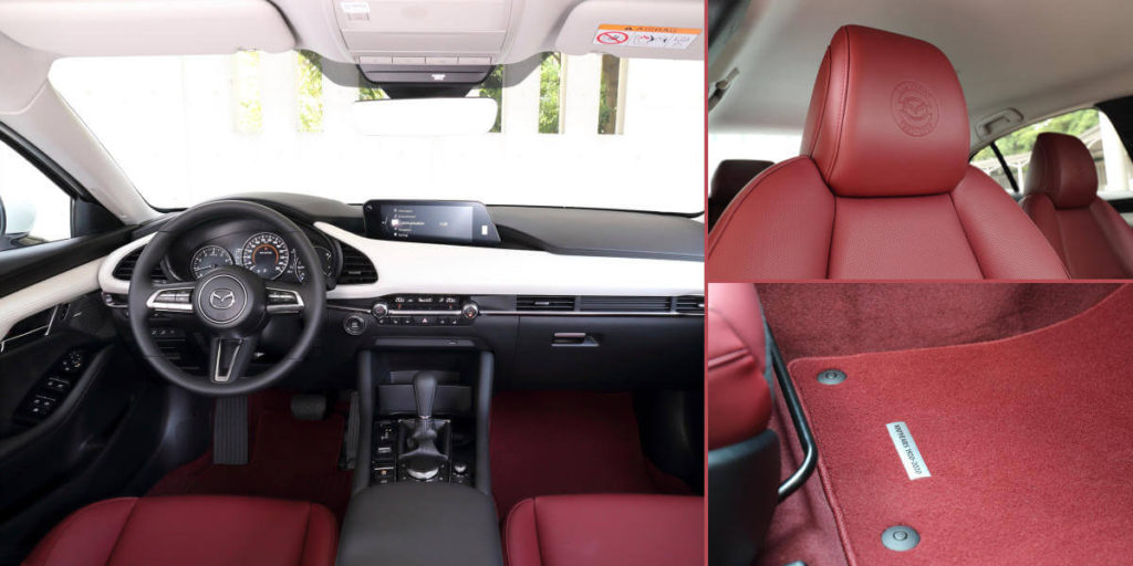 Mazda 100th Anniversary Special Edition interior