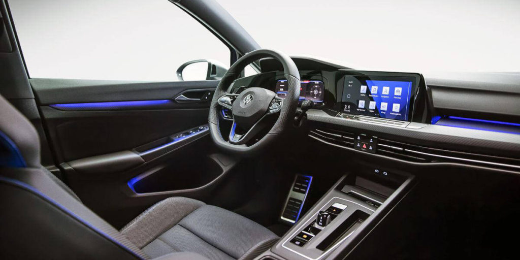 VW Golf 8 R interior
