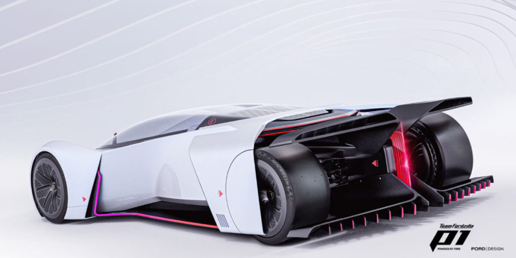 Fordzilla P1 virtual race car