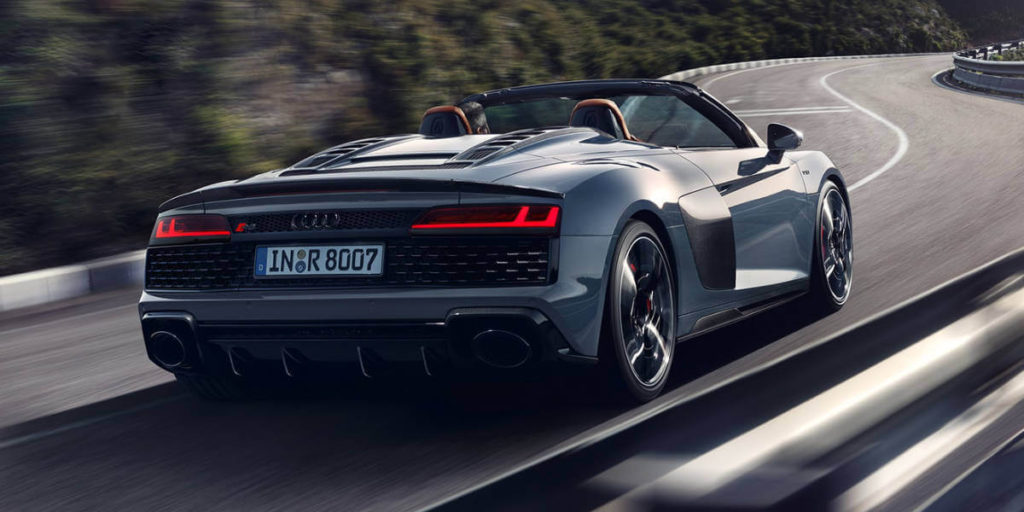 2021 Audi R8 spyder rear
