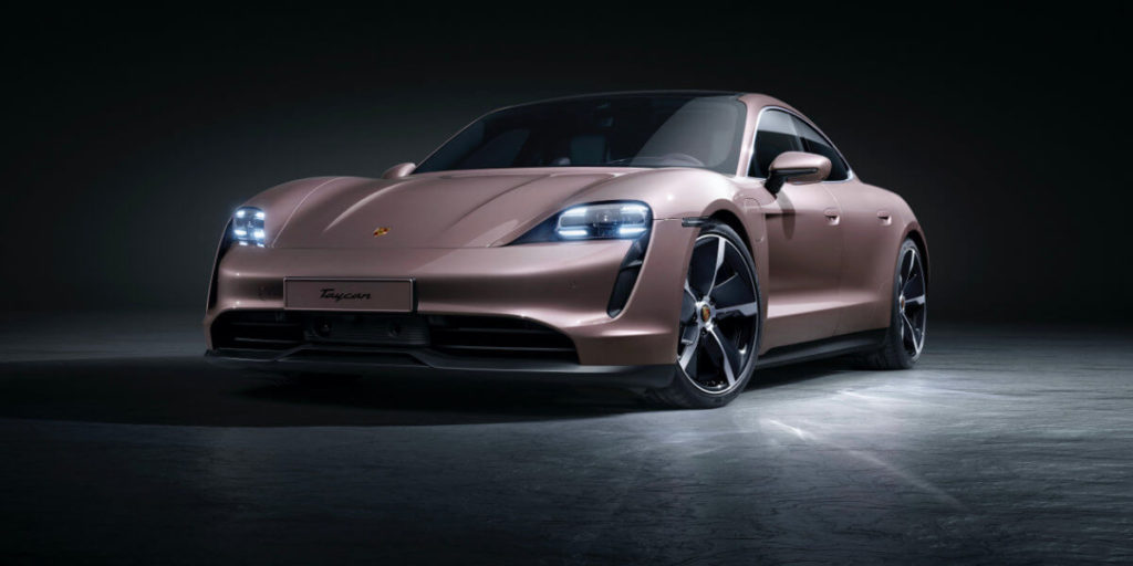 Porsche entry-level Taycan front