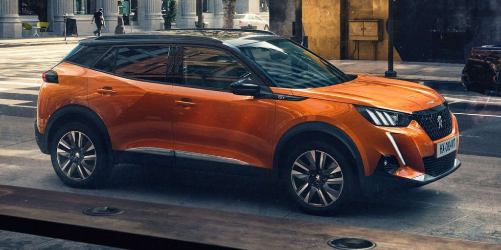 2021 Peugeot 2008 side