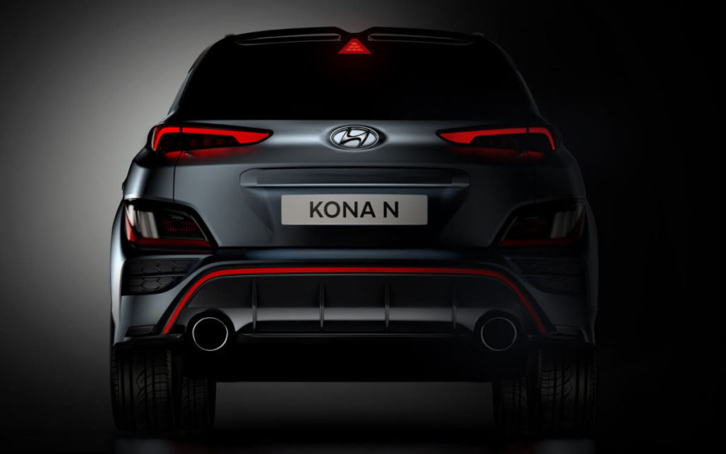 Hyundai Kona N teaser