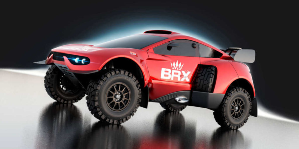 Bahrain Raid Xtreme team's car