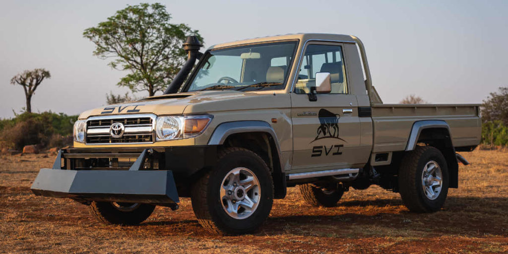 SVI anti-riot hydraulic scraper for Land Cruiser 79
