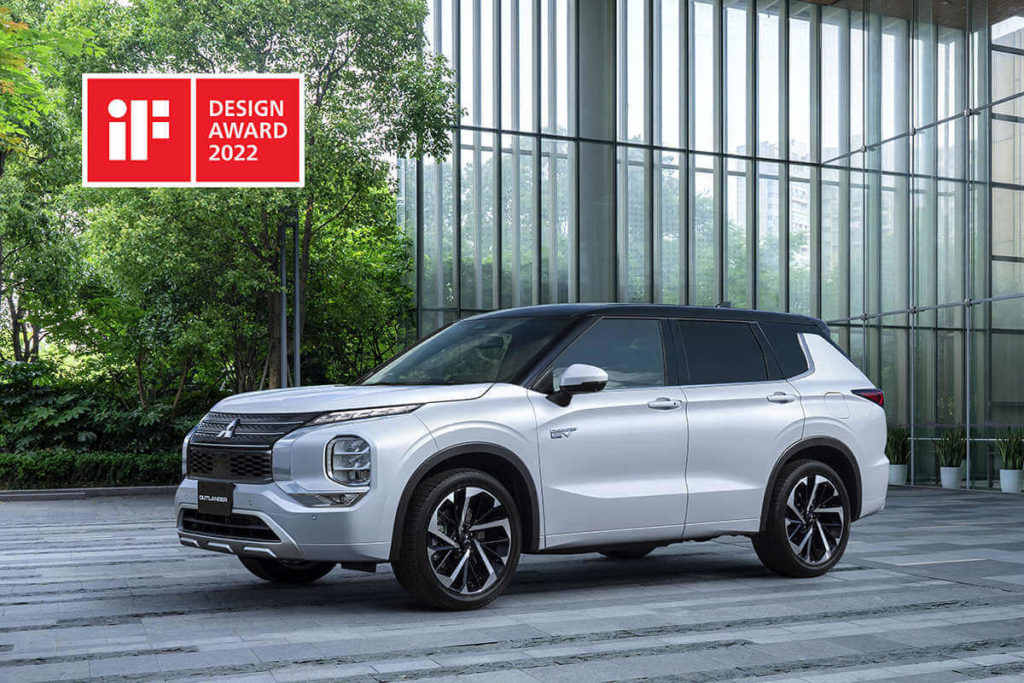Mitsubishi Outlander Scoops the iF DESIGN AWARD 2022