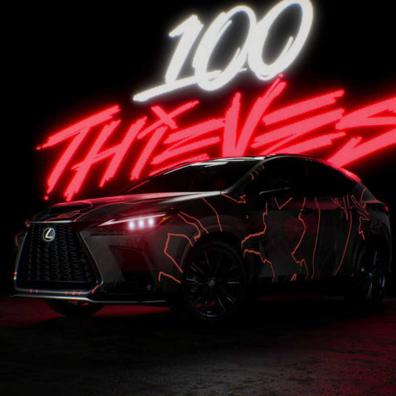 Lexus Partners With 100 Thieves To Make A Car