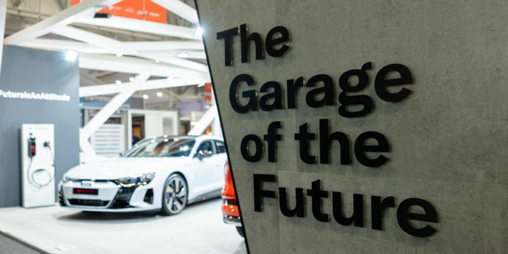The garage of the future by Audi