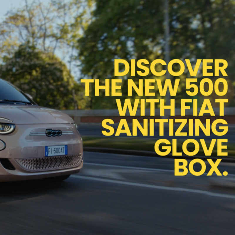 Fiat Presents The Sanitizing Glove Box