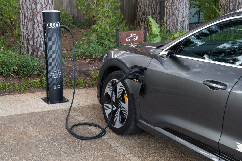 Audi’s ultra-fast electric vehicle chargers are live