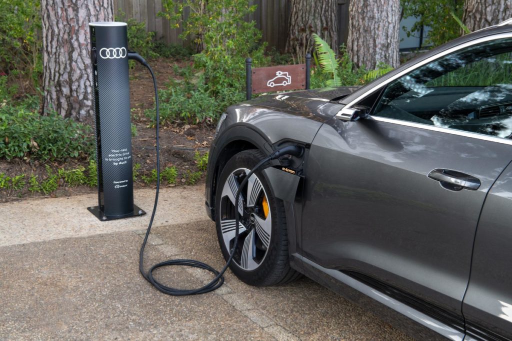 Audi ultra-fast electric vehicle chargers are live