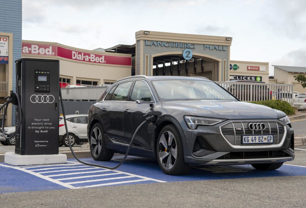 Audi’s ultra-fast electric vehicle chargers are live