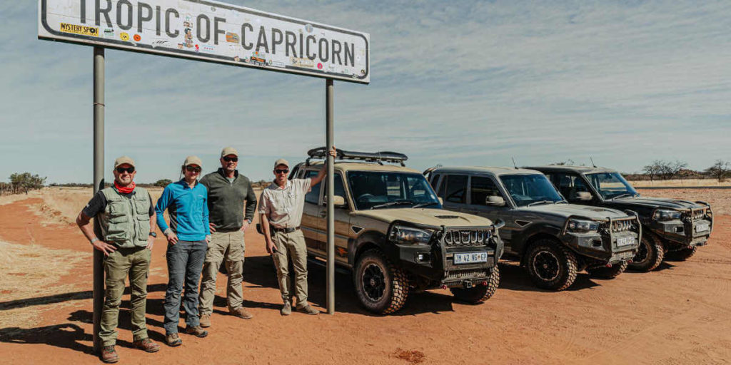 Mahindra Pik Up Karoo Expedition team back home after 21 days of Adventure