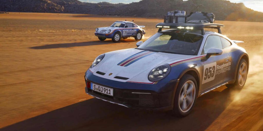 Porsche has revealed the 911 Dakar