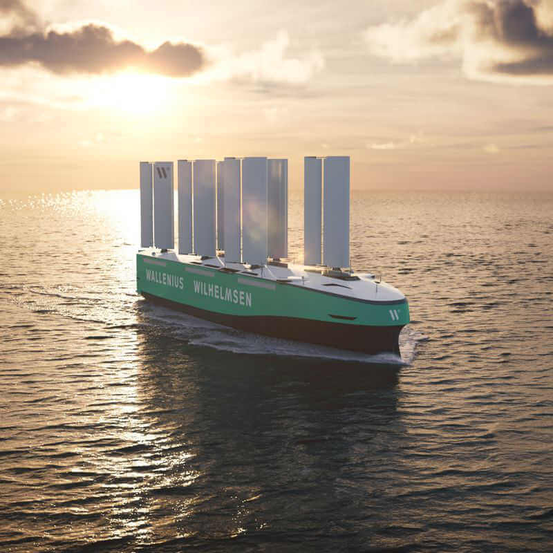 EU Funds Wind-Powered Car Carrier